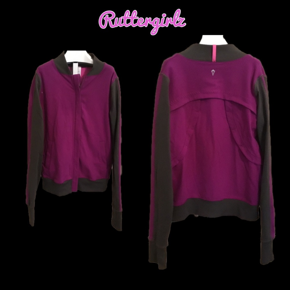 Ivivva Purple & Gray Jacket - 12